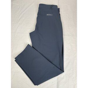 NoBull Golf Pants Mens 36x31 (Measured) Blue Chino Performance Outdoor Stretch